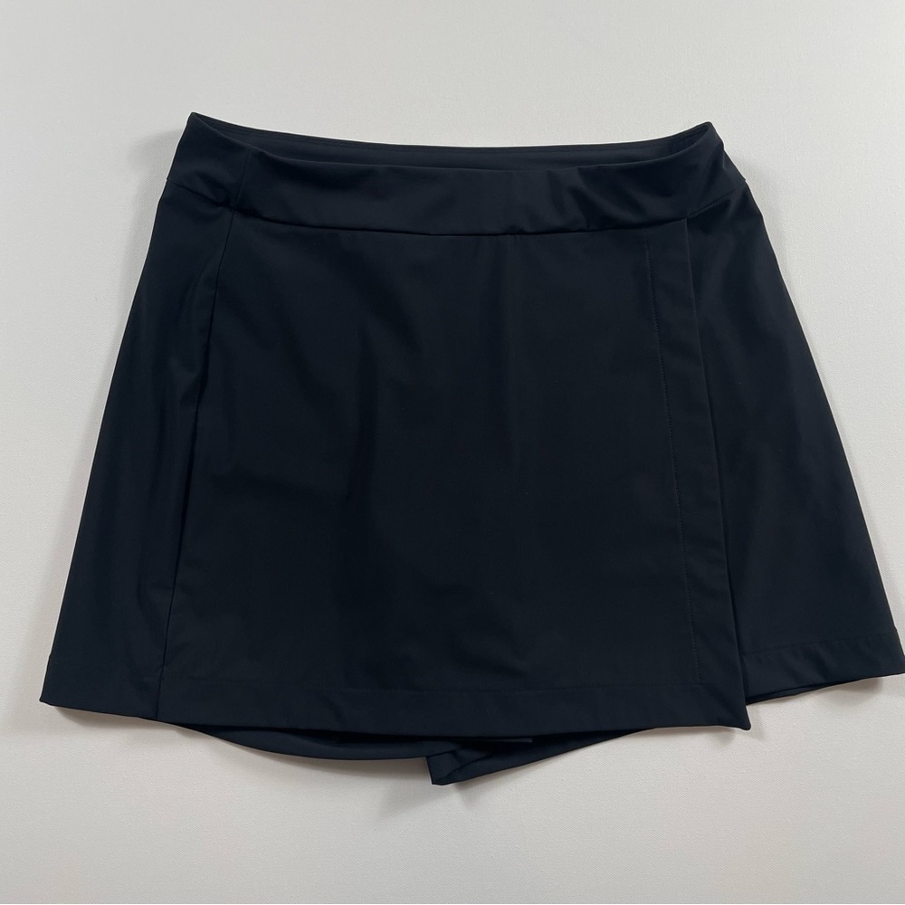 SPANX Classic Black Skort S NWOT Resortwear, Golf, Vacation, Athleisure Tennis